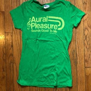 Funny women’s Aural Pleasure t-shirt